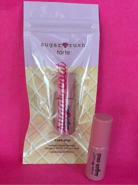 tarte Sugar Rush Velvet Liquid Lipstick - Pink